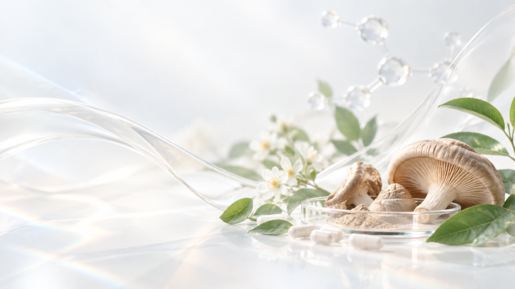 Ingredienti nutraceutici con estratti botanici e funghi medicinali Sino LifeScience